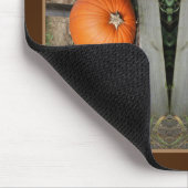 秋カントリーパンプキンペア抽象芸術 マウスパッド (コーナー)