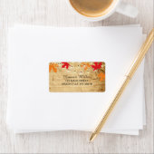 秋カントリーライト住所 シール標準サイズ ラベル (インサイチュ)