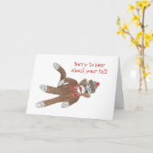 秋カードからよく得て下さい カード (黄色い花)