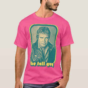 秋ガイ80sテレビレトロデザイン tシャツ