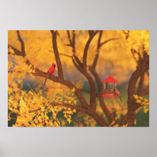 秋ガーディアンプリント ポスター (正面)