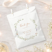 秋ガーデンワイルドフラワーサンキュー結婚ズ フェイバーバッグ (クリップ留めされた状態)