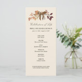 秋ガーランドお祝いライフプログラム プログラム (スタンド正面)