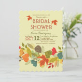 秋ガーランド招待状 招待状 (スタンド正面)