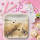 秋キジ記念日パーティー ペーパープレート (パーティー)