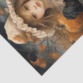 秋キッド保持かぼちゃの感謝祭デコパージュ 薄葉紙 (詳細)