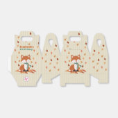 秋キツネウッドランド誕生日 フェイバーボックス (折り畳みなし)