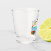 秋キャンピングトレーラー ショットグラス (左)