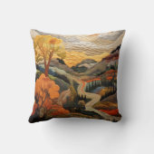 秋キルト装飾用クッション クッション (裏面)