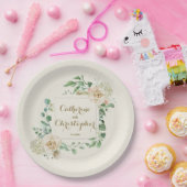 秋クラシックウィンターボホフローラ結婚ズ ペーパープレート (パーティー)