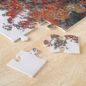 秋クラシック内のディーゼルエンジン ジグソーパズル (側面)