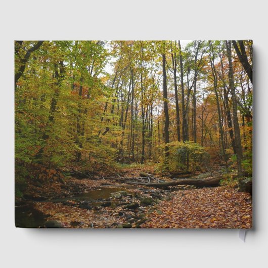 秋クリークアットローレルヒル州パークペンシルバニア ゲストブック (裏面)