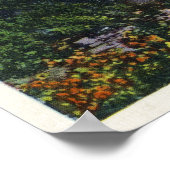 秋クリークゴージェビューイタカ滝シーン ポスター (角)