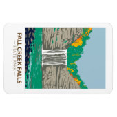 秋クリーク滝州パークテネシーヴィンテージ マグネット (横)