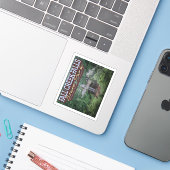 秋クリーク滝州パーク – テネシーUSA シール (ノートパソコンとiPhone)