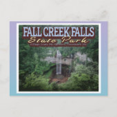 秋クリーク滝州パーク – テネシーUSA ポストカード (正面)