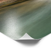 秋クリーク滝，アーカンソー フォトプリント            (角)