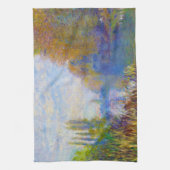秋クロード・モネのセーヌ河の銀行 キッチンタオル (縦)