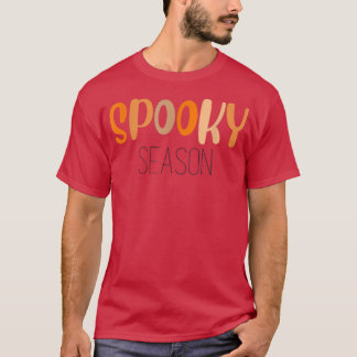 秋グラフィックT不気味型 – 季節 Tシャツ