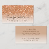 秋グリッター 名刺 (正面/裏面)