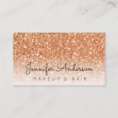 秋グリッター 名刺 (正面)