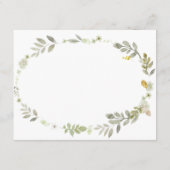 秋グリーンリーフローラカボチャアドバイスカード エンクロージャーカード (裏面)