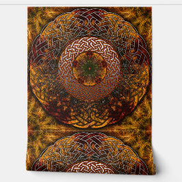 秋ケルト結び目模様 壁紙