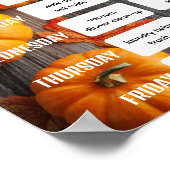 秋コア図 ポスター (角)