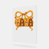 秋コケットママコージー秋美学とボー アクリルサイン (傾斜)