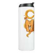 秋コケットママコージー秋美学とボー タンブラー (回転左)