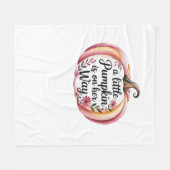 秋コケットママコージー秋美学とボー フリースブランケット (正面(横))