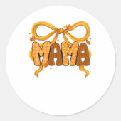 秋コケットママコージー秋美学とボー ラウンドシール (正面)