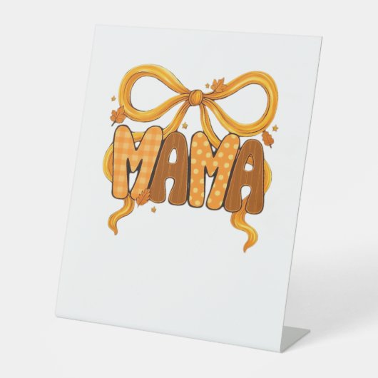 秋コケットママコージー秋美学とボー 台座サイン (正面)