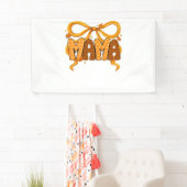 秋コケットママコージー秋美学とボー 横断幕 (インサイチュ)