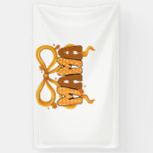 秋コケットママコージー秋美学とボー 横断幕 (縦)