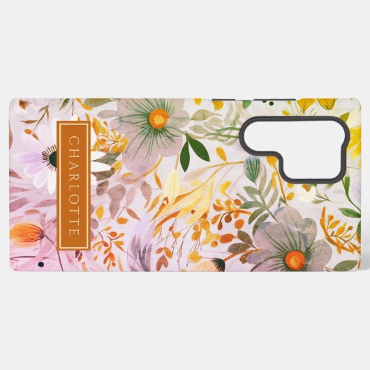 秋コテージガーデン SAMSUNG GALAXYケース (裏面横)