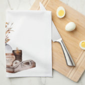 秋コテージトゥーペパンパスフローラ キッチンタオル (四つ折り)