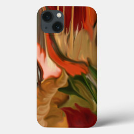 秋コルヌコピア抽象芸術アート iPhone 13ケース