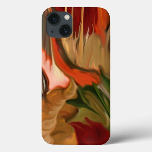 秋コルヌコピア抽象芸術アート Case-Mate iPhoneケース (裏面)