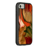 秋コルヌコピア抽象芸術アート Case-Mate iPhoneケース (裏面/右)