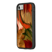 秋コルヌコピア抽象芸術アート Case-Mate iPhoneケース (裏面/左)