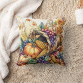 秋コルヌコピア装飾用クッション クッション (ブランケット)