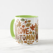 秋コンボが大好き マグカップ (正面左)