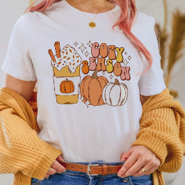 秋コージシーズンパンプキンスパイスドリンクとパンプキンス トライブレンドＴシャツ