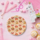 秋コージーパンプキンスパイス紙プレート ペーパープレート (パーティー)