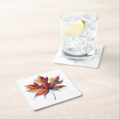 秋コースター スクエアペーパーコースター (インサイチュ)