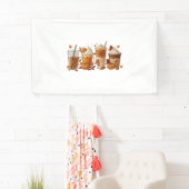 秋コーヒーカボチャ 横断幕 (インサイチュ)