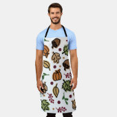 秋コーン離れズカボチャ エプロン (着用した状態)