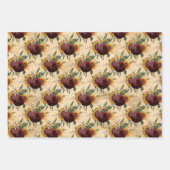 秋ゴシック ラッピングペーパーシート (正面)