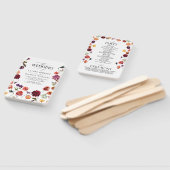 秋サマーガーデン燃えたオレンジ色の花プログラム ハンドファン (組立なし)